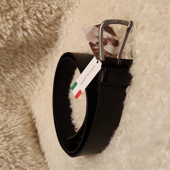NWT Fabio Corti Leather Belt Made in Italy Sz 42 - Picture 2 of 6